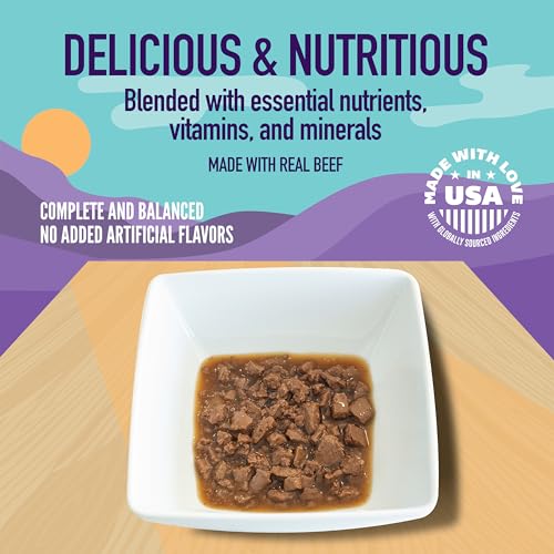 Strongheart salsa rica realza el sabor del filet mignon para perros.