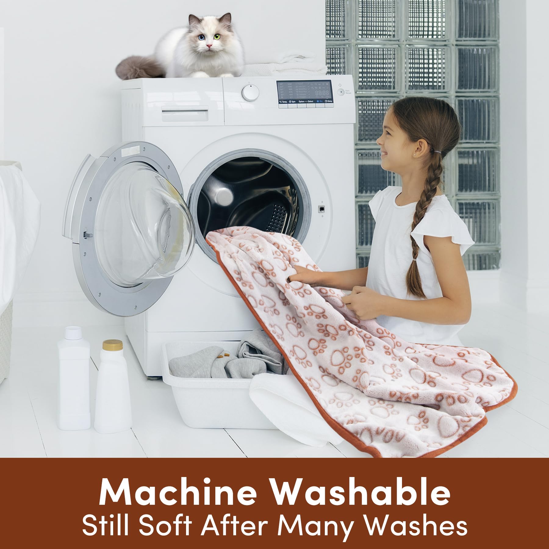 Manta Stuffed lavable a máquina mantiene suavidad tras lavados.