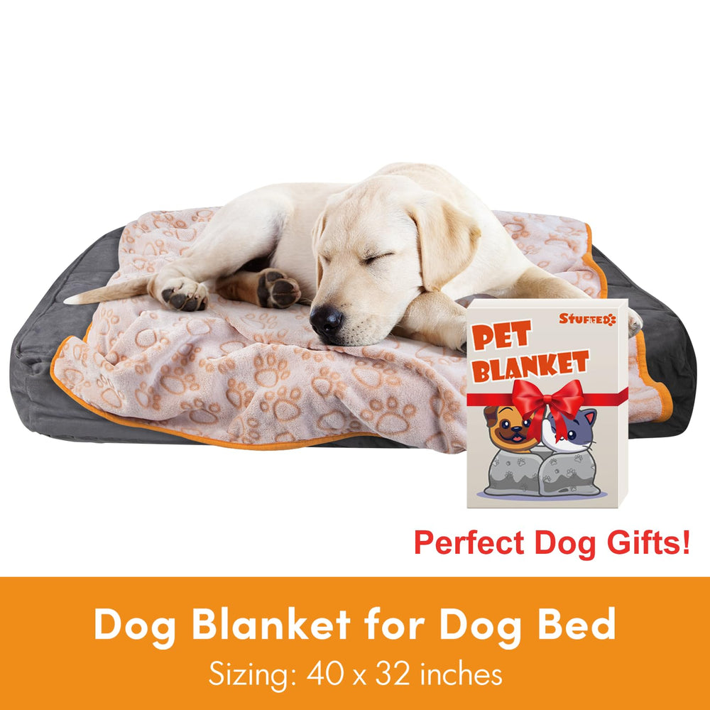 Manta Stuffed tamaño mediano 32x40, ideal para perros medianos.