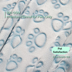Manta Stuffed dorso azul liso para protección de muebles