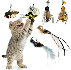 SUBANG: repuestos de plumas para varita de gato, ideal para juego activo
