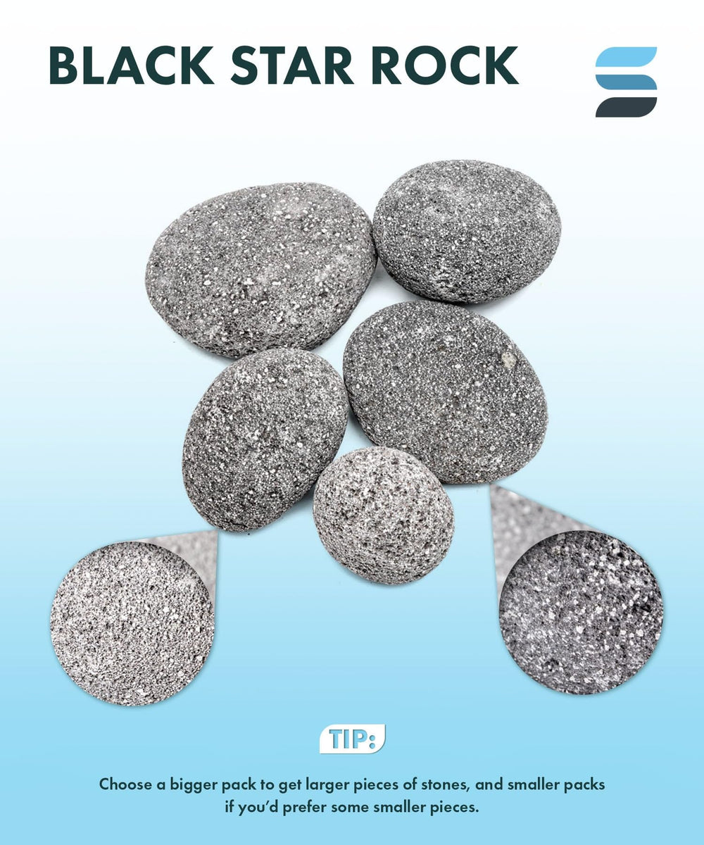 SubstrateSource Grupo de piedras para acuario, crea paisajes en río y bases estables.