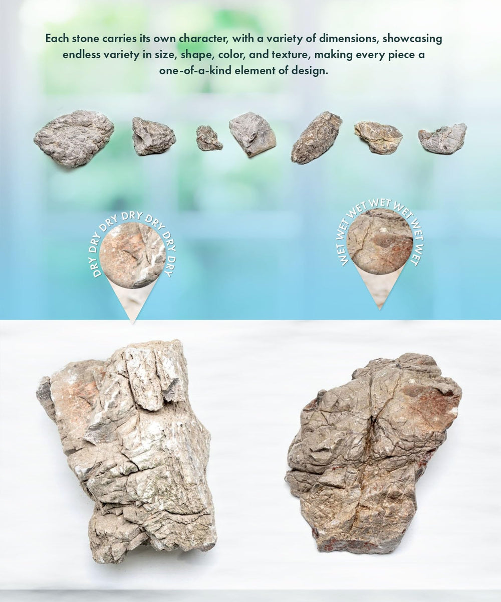 SubstrateSource Piedras decorativas para acuario con variedad