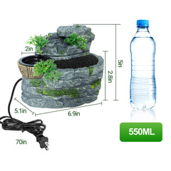 SUKEOPET resina natural con textura de roca realista atrae a reptiles