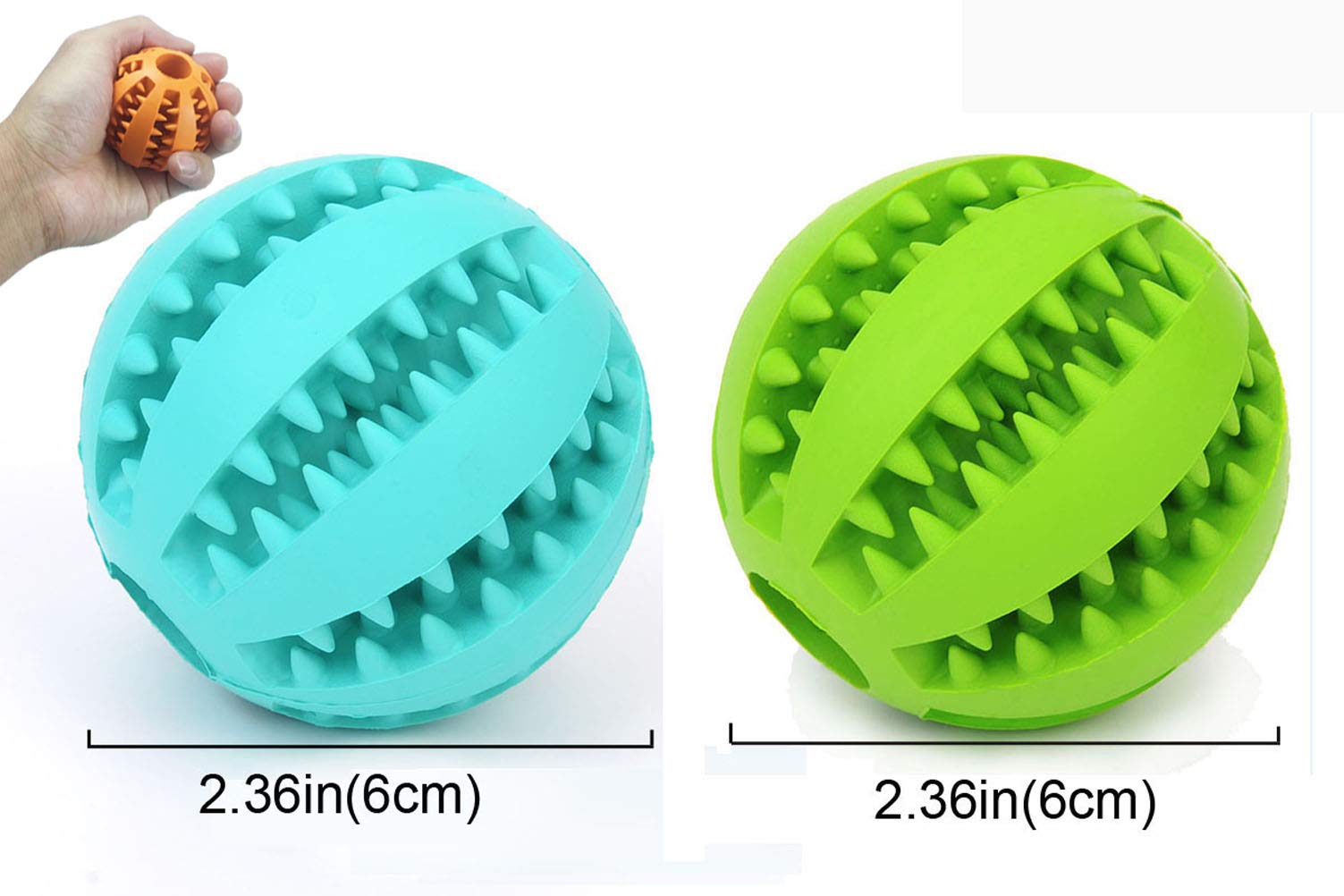 Sunglow: bola-juguete para perros ayuda a limpiar dientes durante el juego.