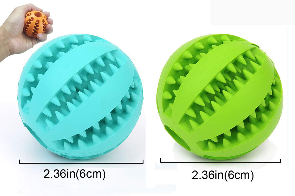 Sunglow: bola-juguete para perros ayuda a limpiar dientes durante el juego.
