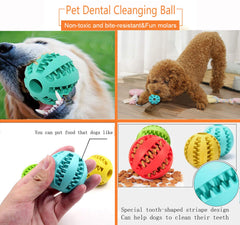 Sunglow bola-juguete perro: entrenamiento de inteligencia con snacks.