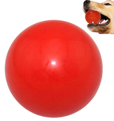 Bola Sunglow para perros, vista frontal, duradera para morder y jugar.