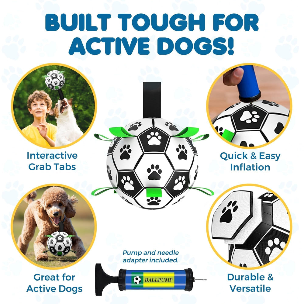 SunGrow balón ligero apto para interior y exterior para perros activos.