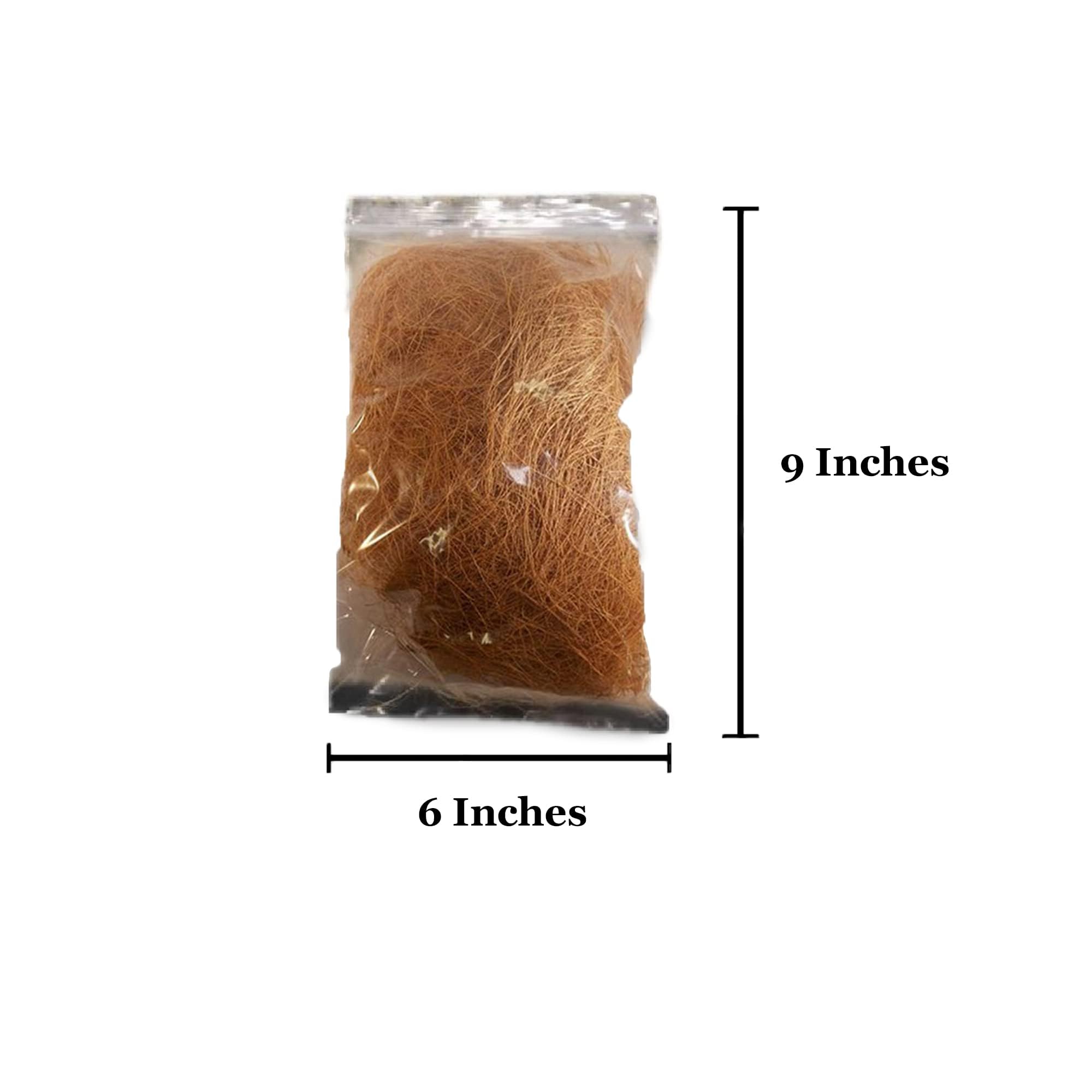 SunGrow nido natural de coco 3 oz, opción ecológica para aves