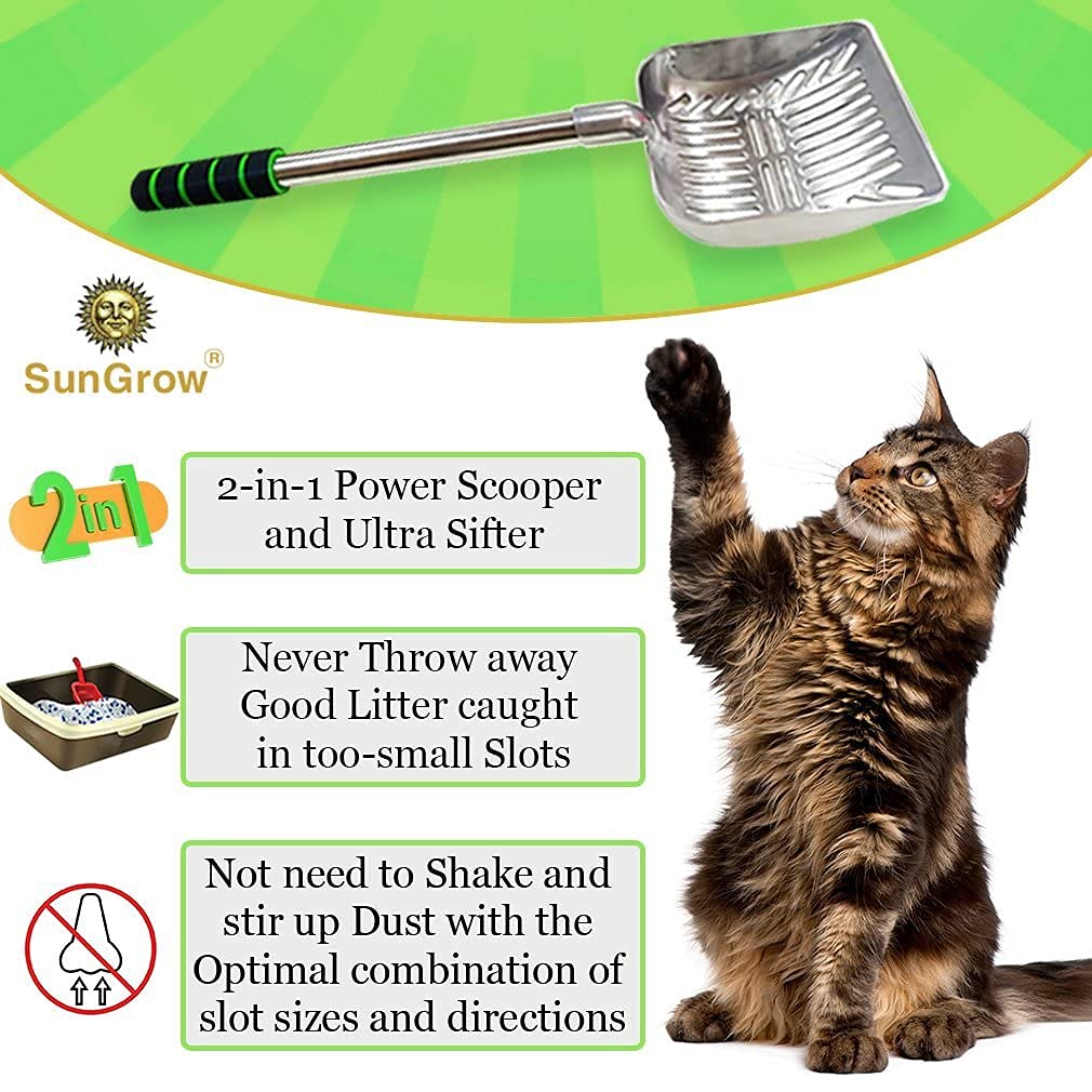 agarre ergonómico de SunGrow reduce la fatiga durante la limpieza