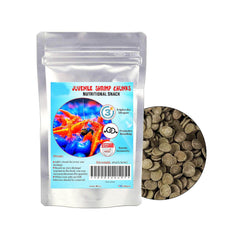 SunGrow tentempié nutritivo para camarones, favorece crecimiento saludable.