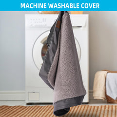 Sunheir cama ortopédica para perros medianos, funda removible y lavable para limpieza fácil
