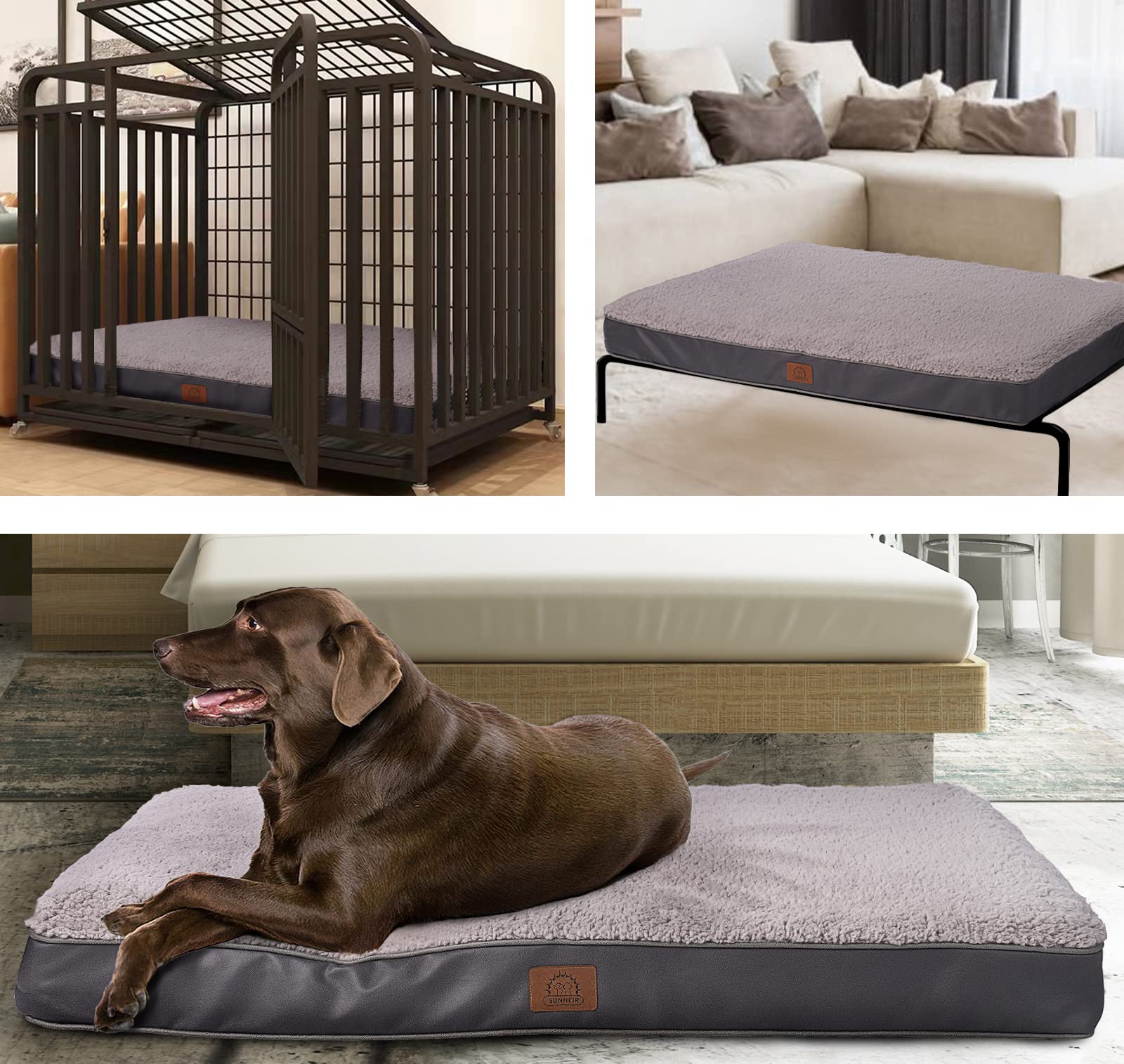 Sunheir cama grande empaque comprimido requiere 48 horas para recuperar forma.