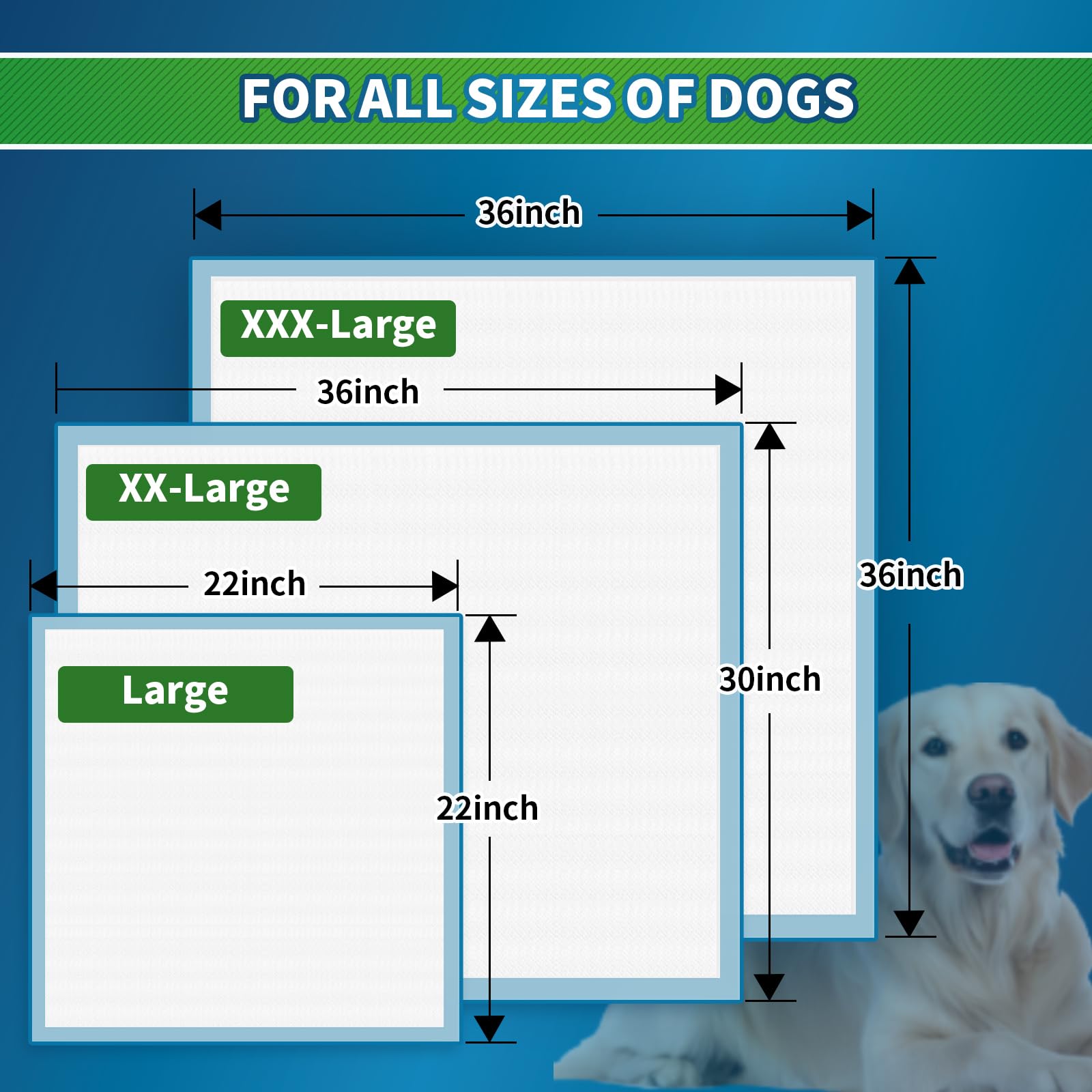 Sunny Doggy Pee Pad, apto para interiores y exteriores.