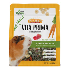 Sunseed Vita Prima para cobayas, bolsa 4 lb, heno y alfalfa