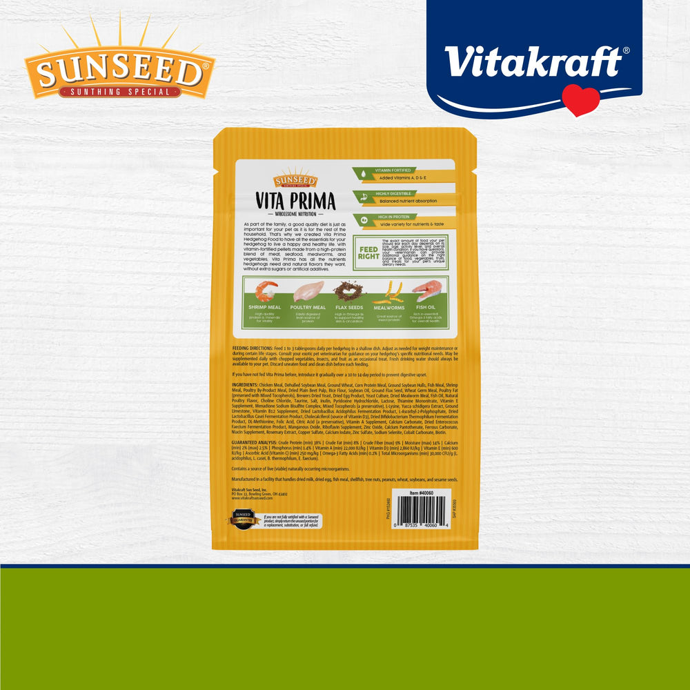 Sunseed Vita Prima: dientes sanos gracias a pellets crujientes