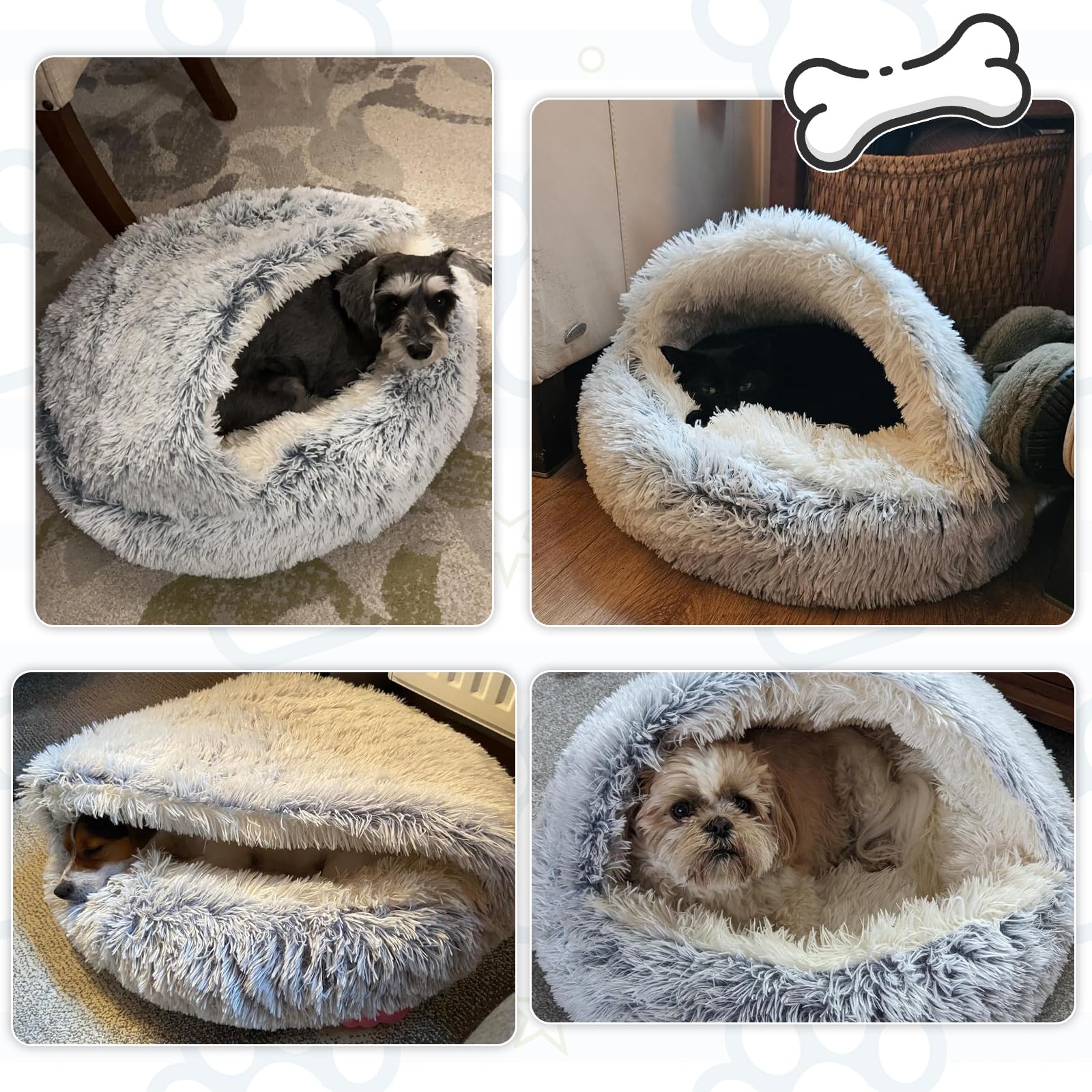 Felpa suave de SUOXU y relleno grueso para comodidad duradera.