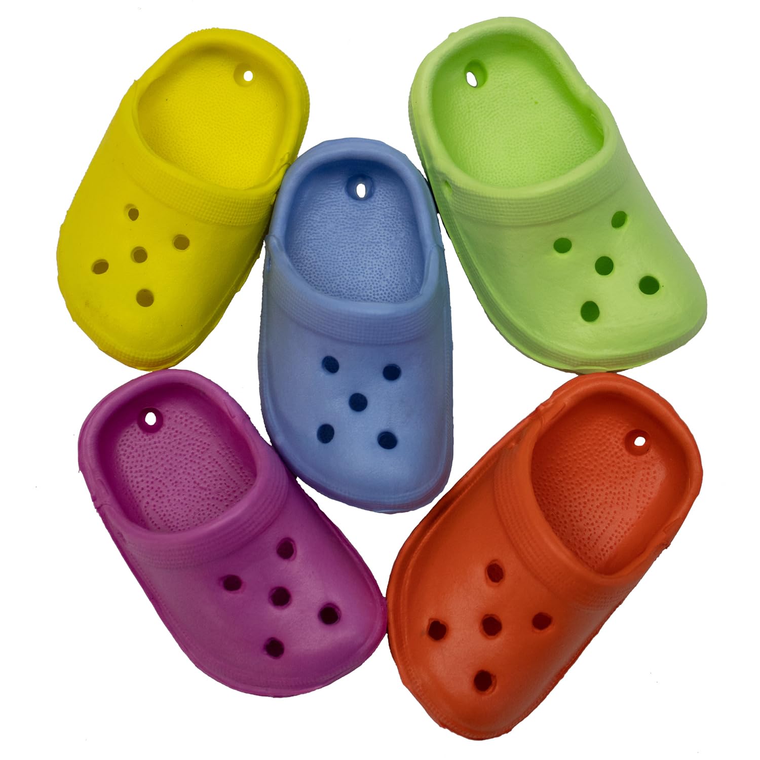 Super Bird Creations Crocs Bird Toy para aves medianas, fomenta la dexteridad de las patas.