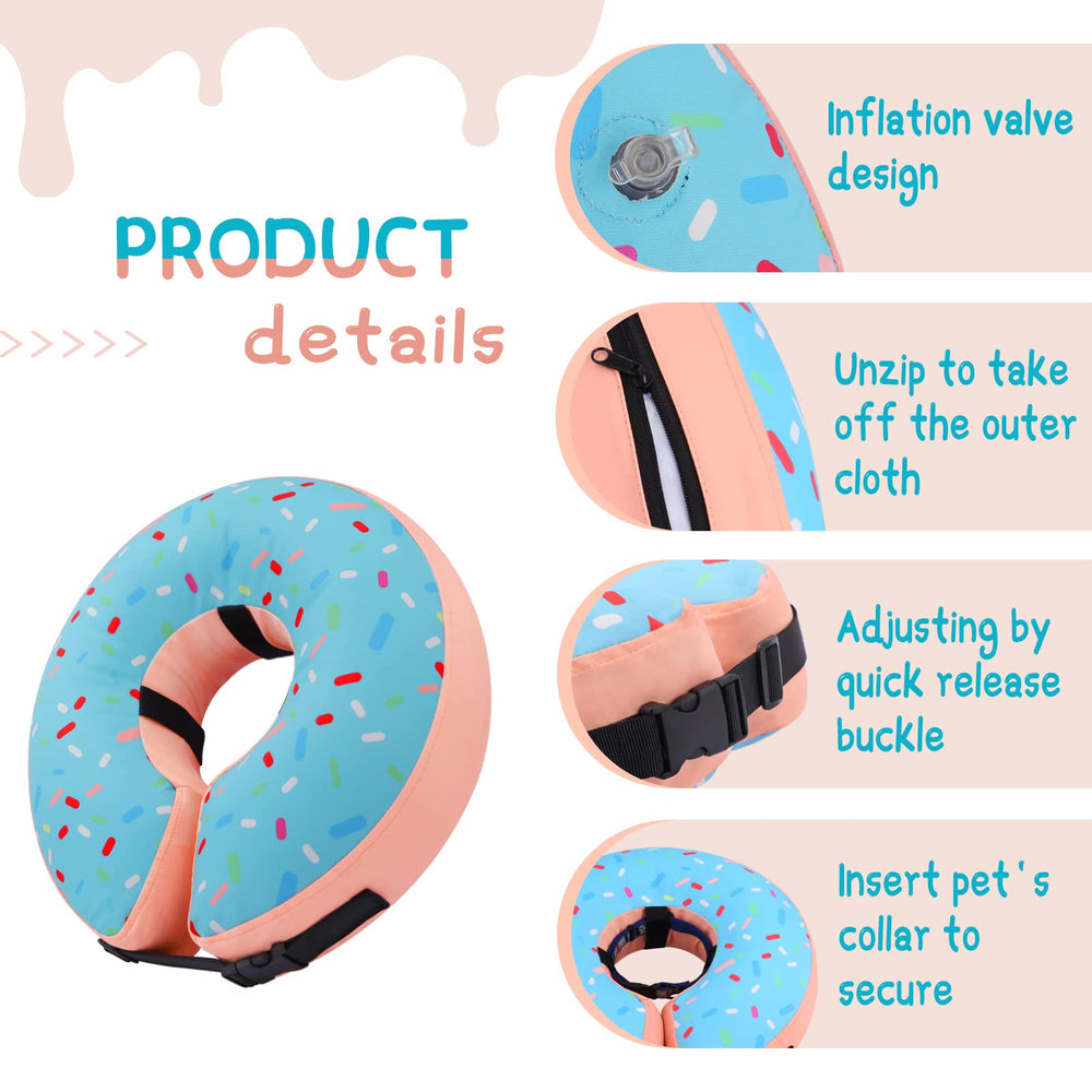 Supet collar ajustable para perros de tallas pequeñas, medianas y grandes.
