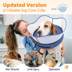 Supet collar cobertura tridimensional lavable, mantiene la higiene durante la recuperación.