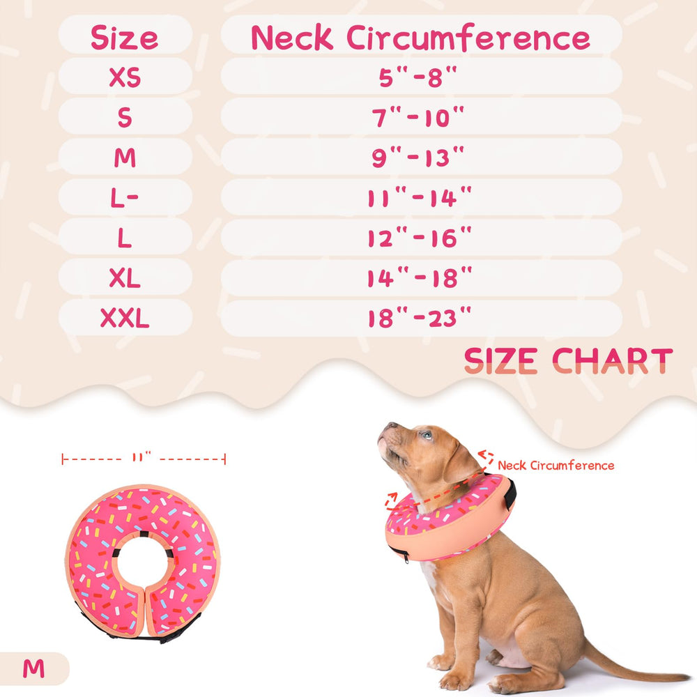 Ajuste con correa y gancho de bucle en Supet collar cono inflable, ajuste personalizable.