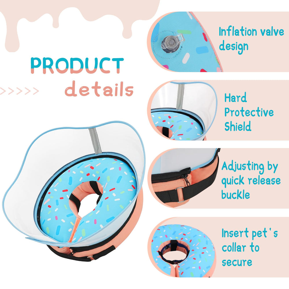 Supet cono donut ideal para uso posquirúrgico en casa