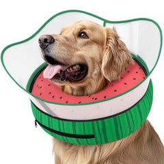 Supet cono inflable para perro en forma de rosquilla evita lamer heridas