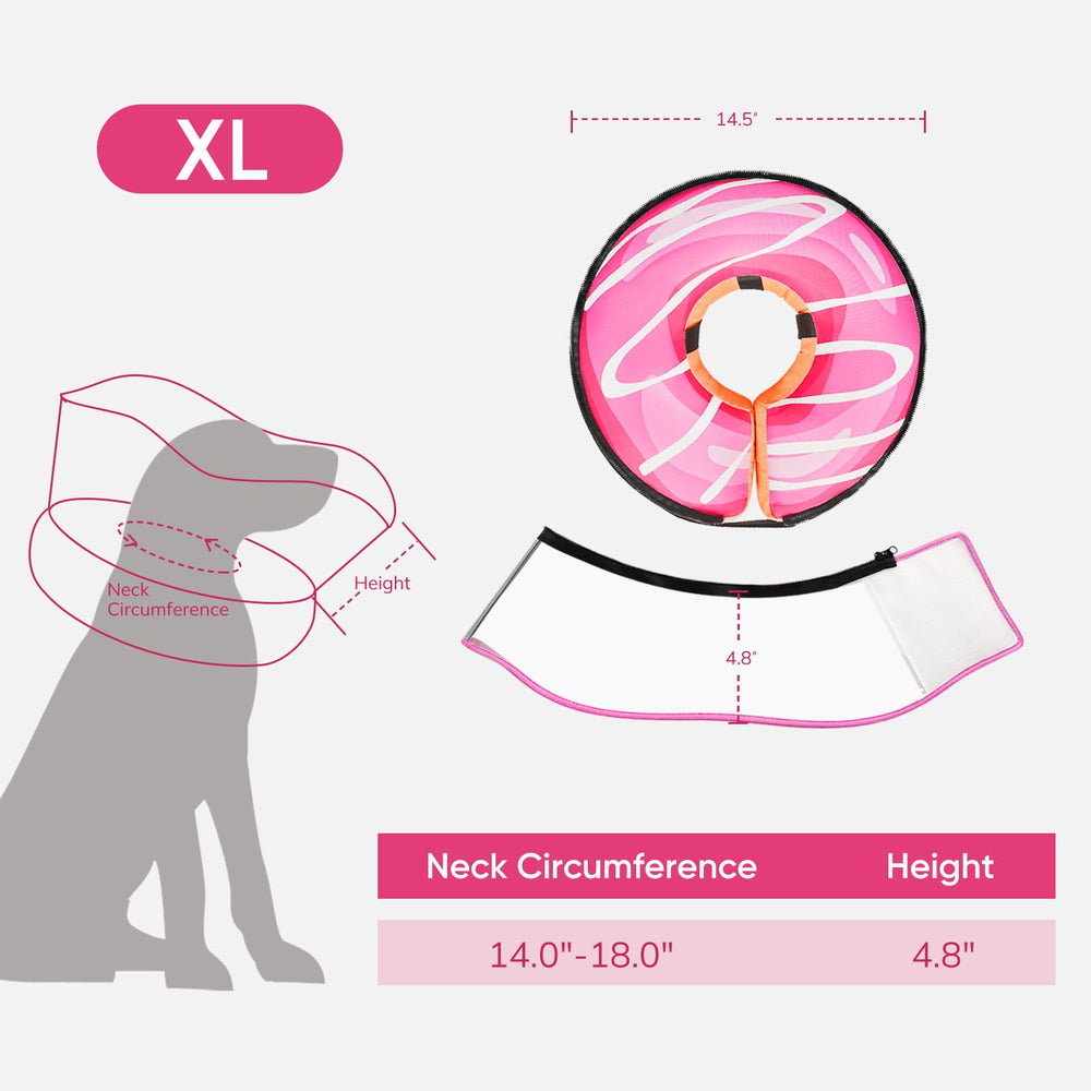 Cubierta desmontable de Supet dona inflable rosada XL para lavado fácil.