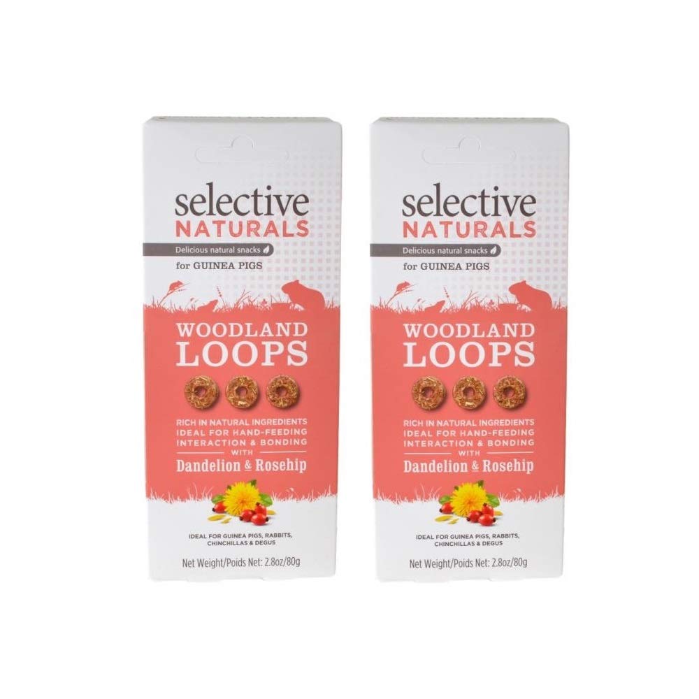 Supreme Petfoods Woodland Loops en empaque, práctico para porciones diarias.