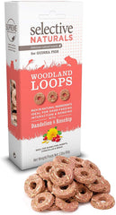 Supreme Petfoods Woodland Loops textura cercana, crocantes y fáciles de masticar.