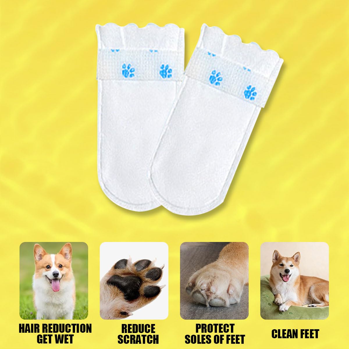 Protege las patas en interiores y exteriores durante caminatas con Suxgumoe