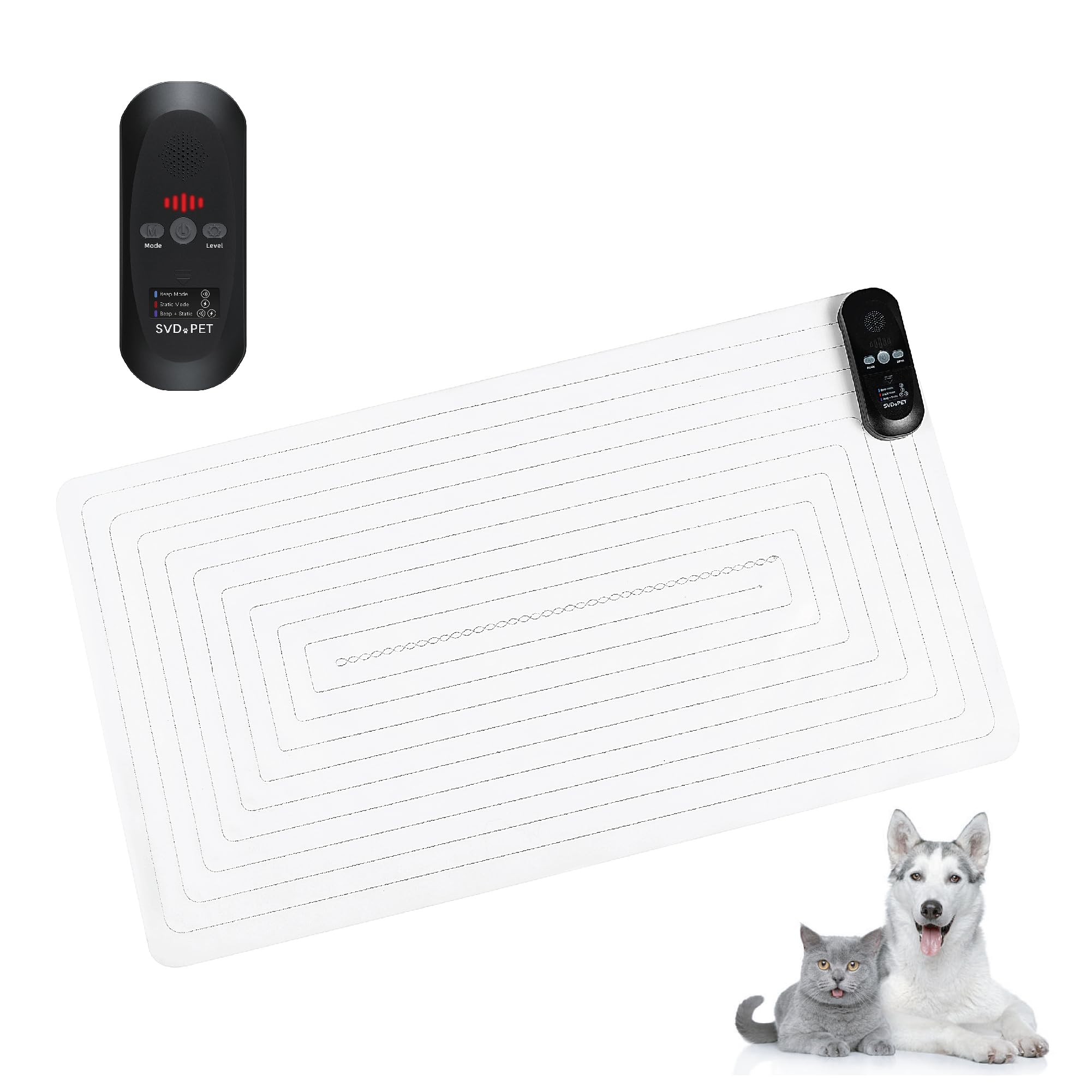 SVD.PET tapete-entrenamiento-mascotas con unidad de prueba, ideal para entrenar en interiores.