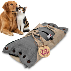 Sweet Goodbye Cocoon, caja de lana premium para mascotas, ideal para un ritual digno y suave