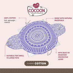 Sweet Goodbye Cocoon: materiales ecológicos para una despedida consciente.