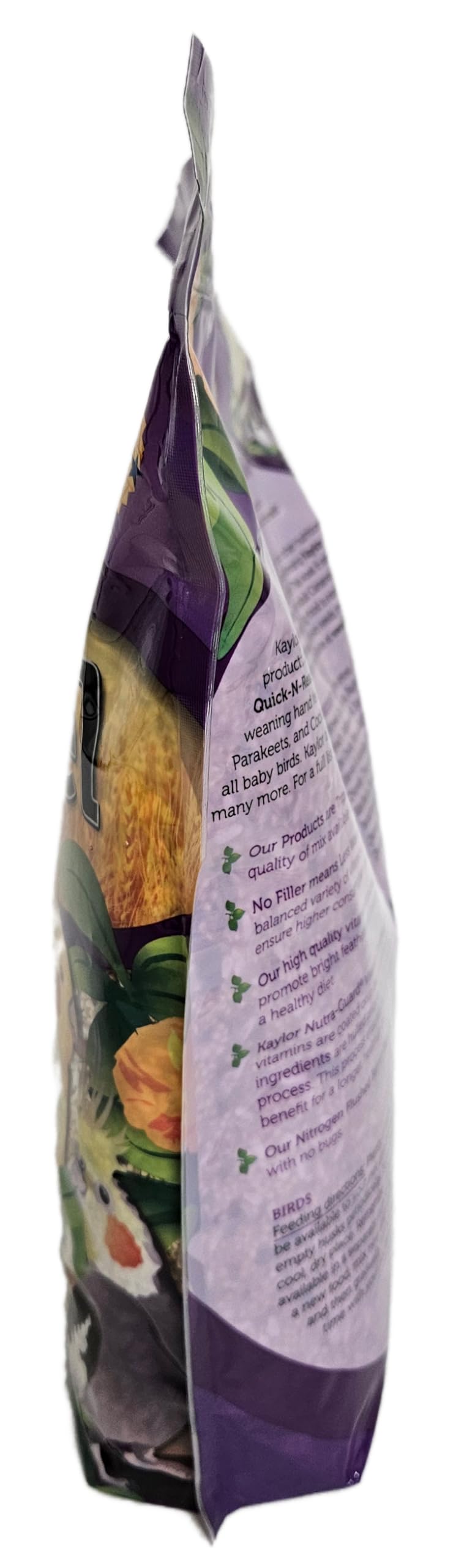 Sweet Harvest proceso limpio nitrógeno, envase seguro que mantiene la frescura entre usos.