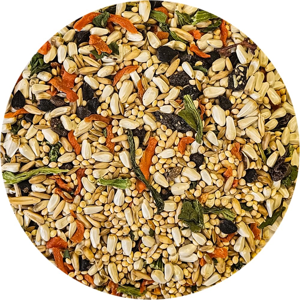 Sweet Harvest mezcla sin girasol para cockatiel, opción para una dieta variada.