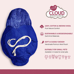 Materiales de merino ecológico en Sweet Goodbye Cloud para un cierre responsable