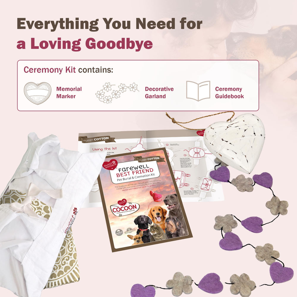 Sweet Goodbye Cocoon: color-blanco-natural para un aspecto sereno