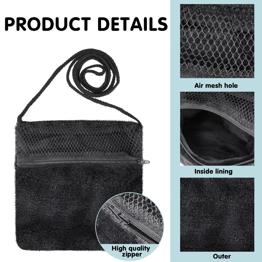 Sweetude bolsa bonding de color negro elegante, ideal para viajes.