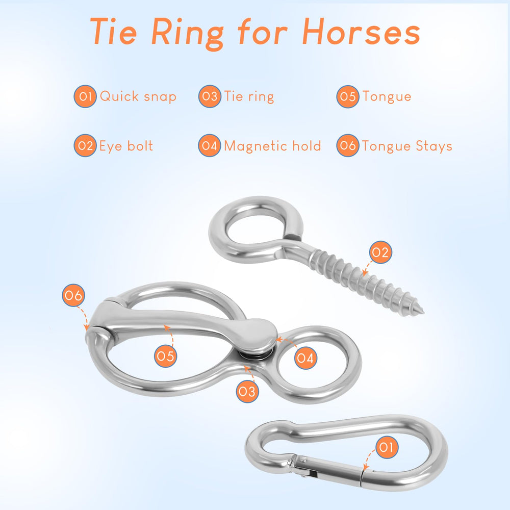 Swess kit cuatro juegos accesorios caballo, versatilidad para múltiples escenarios