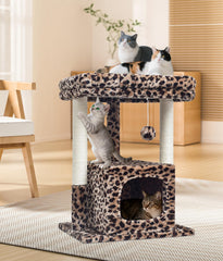 SYANDLVY árbol para gatos: base reforzada para juego seguro y estable
