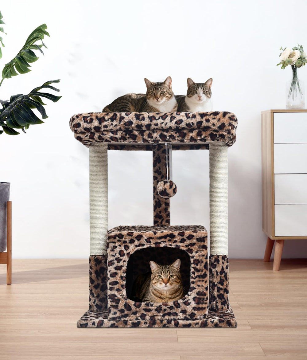 SYANDLVY árbol para gatos: montaje sencillo con instrucciones claras