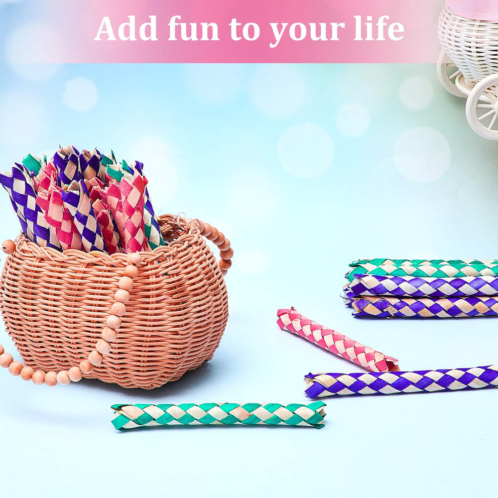 Favors de fiesta Syhood, trampas de dedos de bambú para regalos.