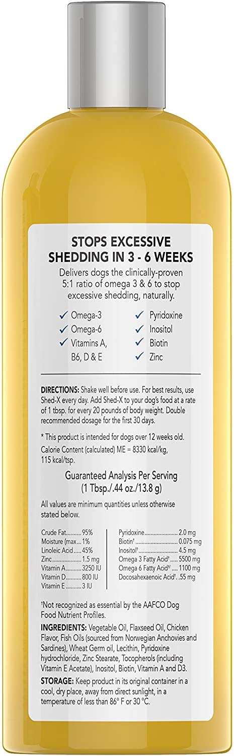 SynergyLabs Shed-X envase de 16oz, fácil de medir y usar diariamente