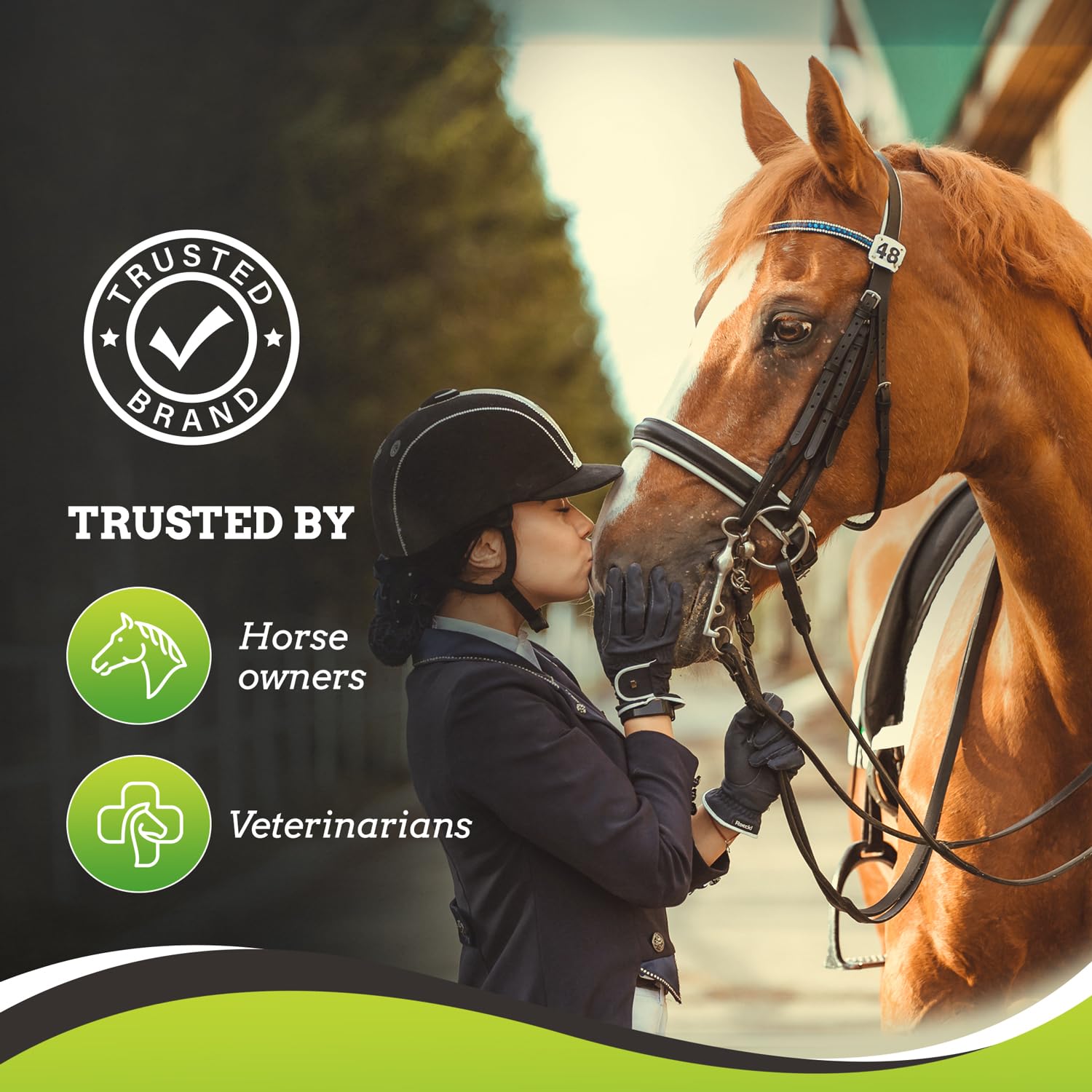 SynNutra Equine SynChill, formulario informado por veterinarios, favorece el bienestar diario