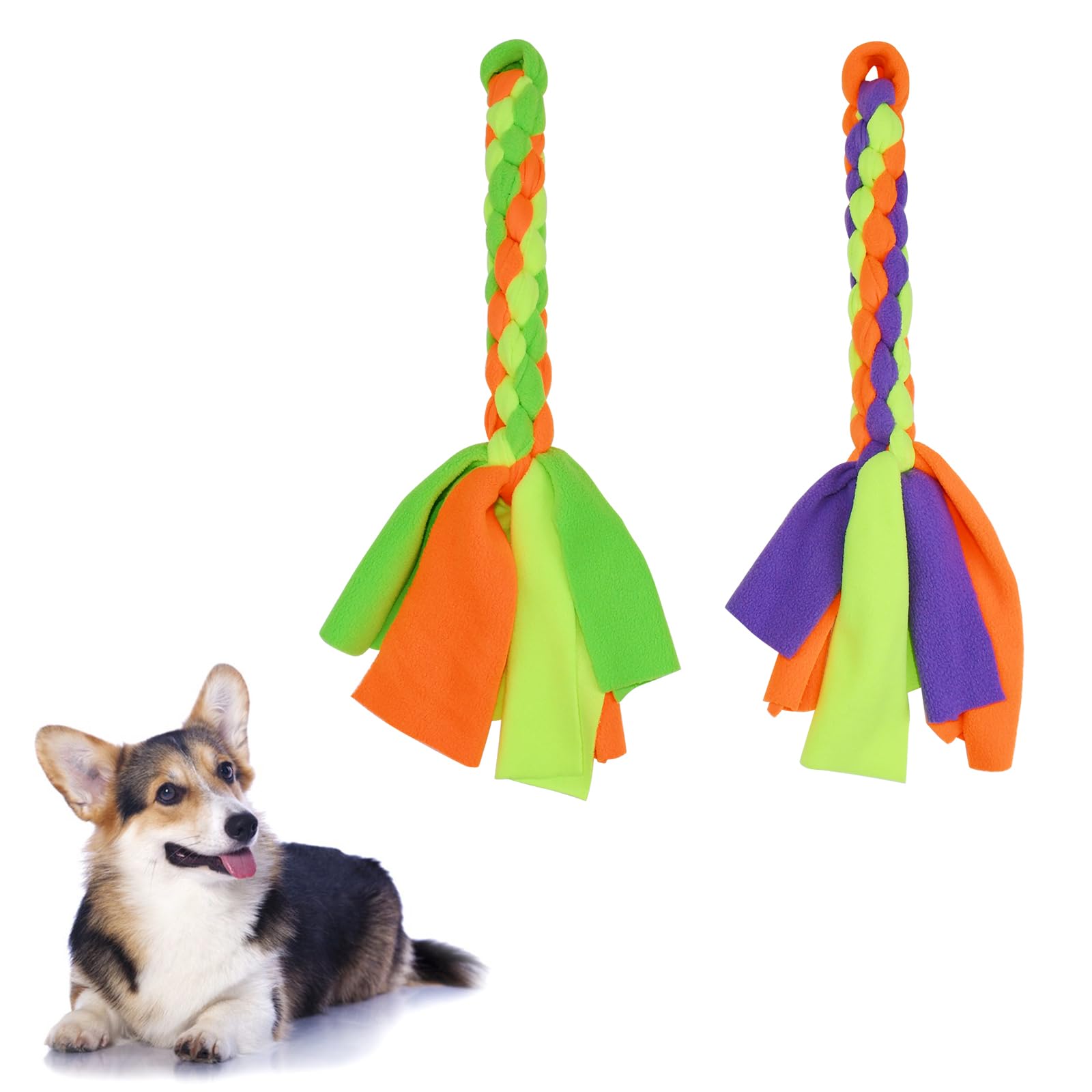 SYOOY cuerda de felpa para perro, atractiva para juego y masticación