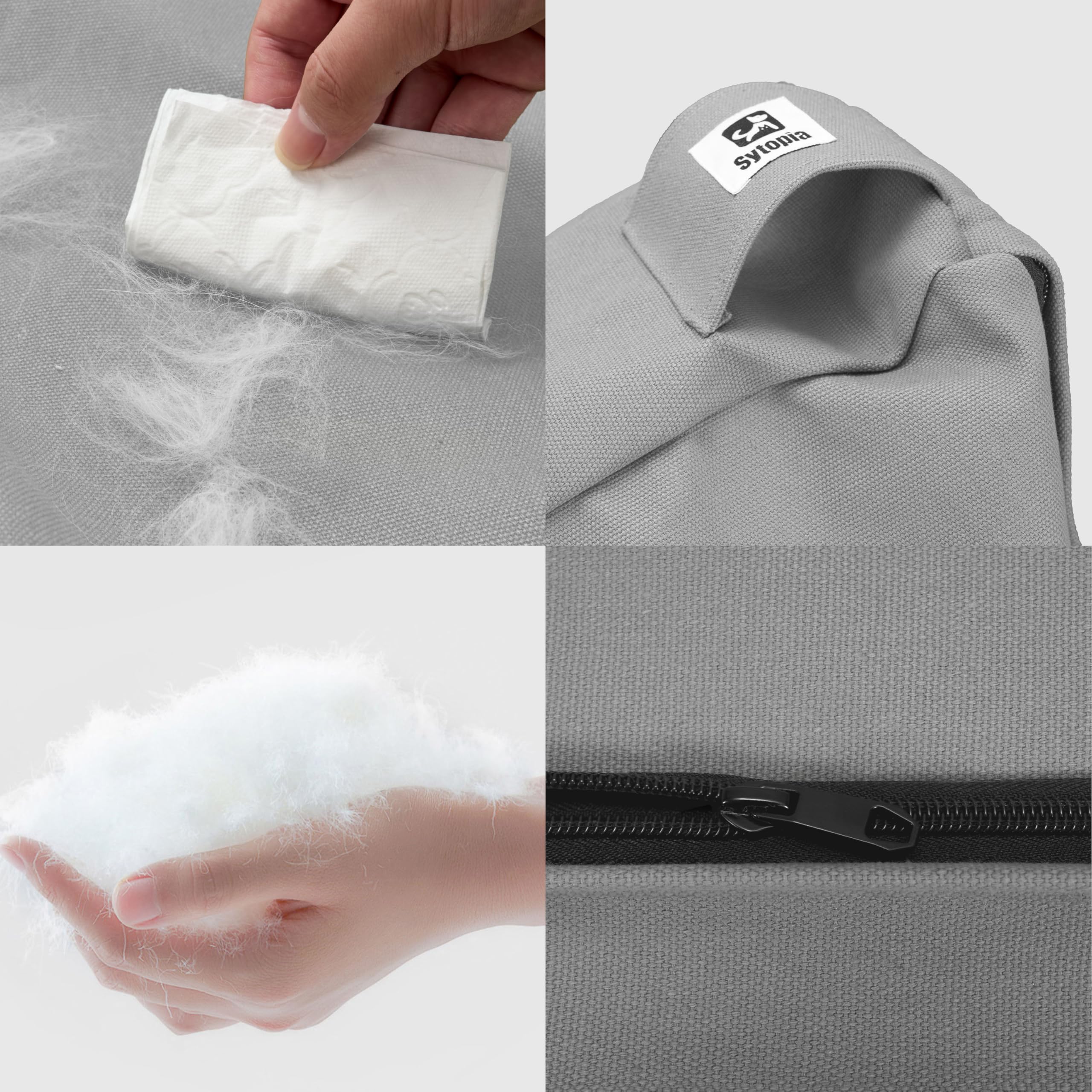 Diseño moderno de Sytopia para interiores y exteriores, cama grande.