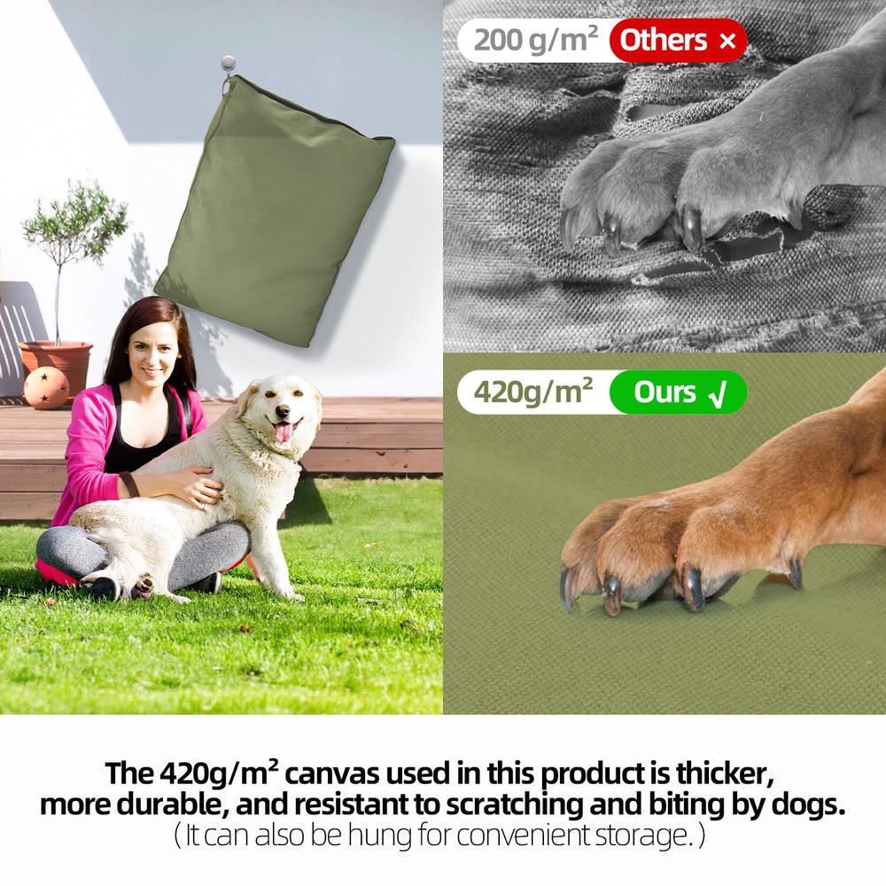 Cama para perros Sytopia extragrande XL, apta para razas grandes y movimientos nocturnos.