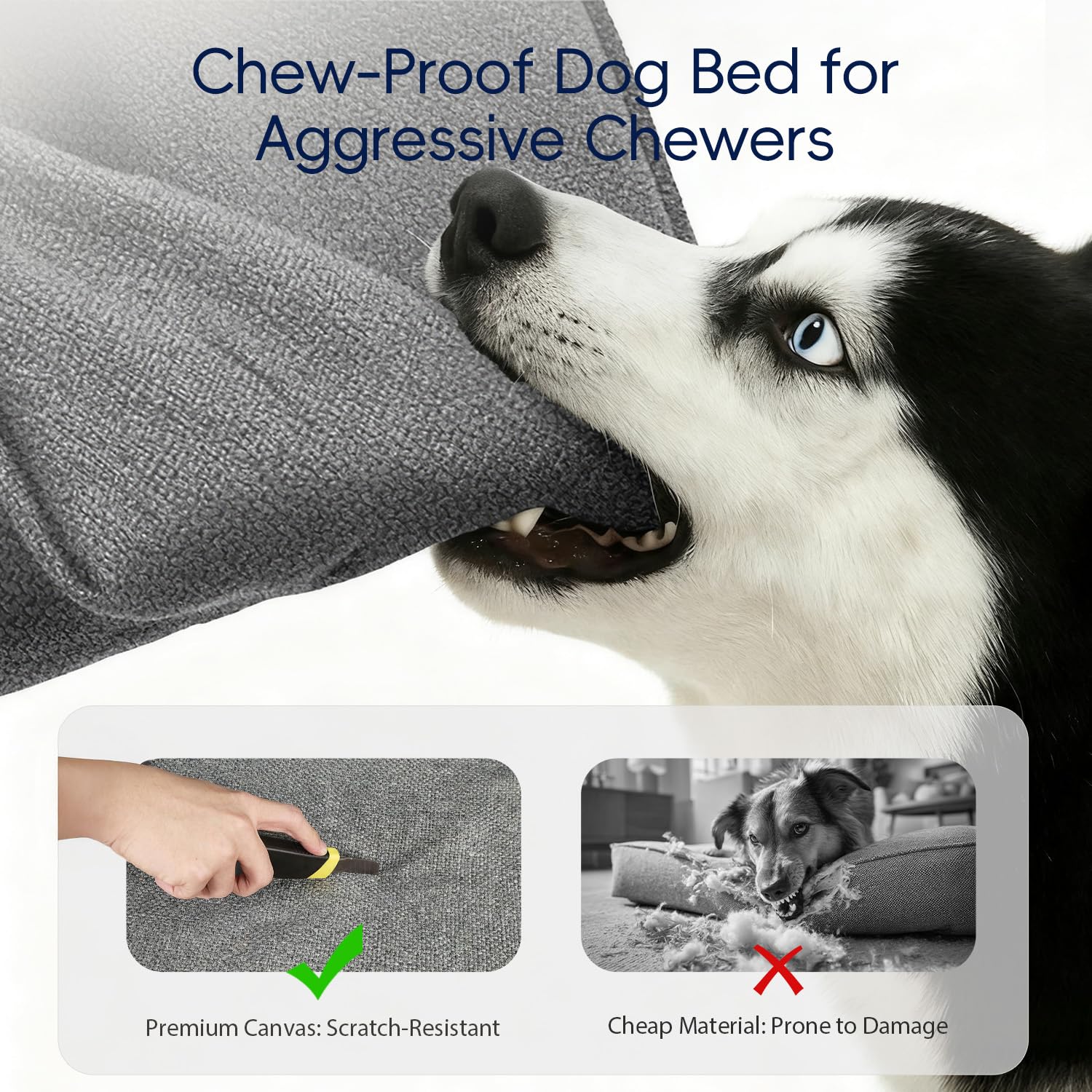 Cama Sytopia estilo den para perro grande promueve relajación
